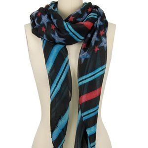 Saachi Starry Striped Scarf